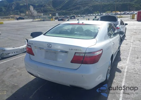 2007 Lexus Ls 460 L from USA, damaged, VIN JTHGL46FX75005372